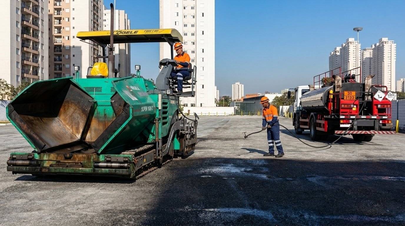 Pavimentação Asfáltica — Obra de Grande Porte