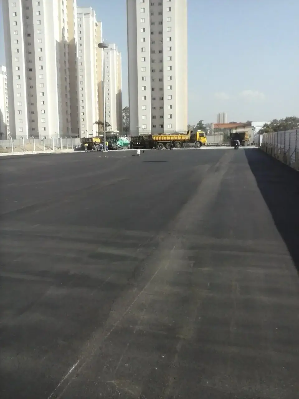 Pavimentação — Área Industrial