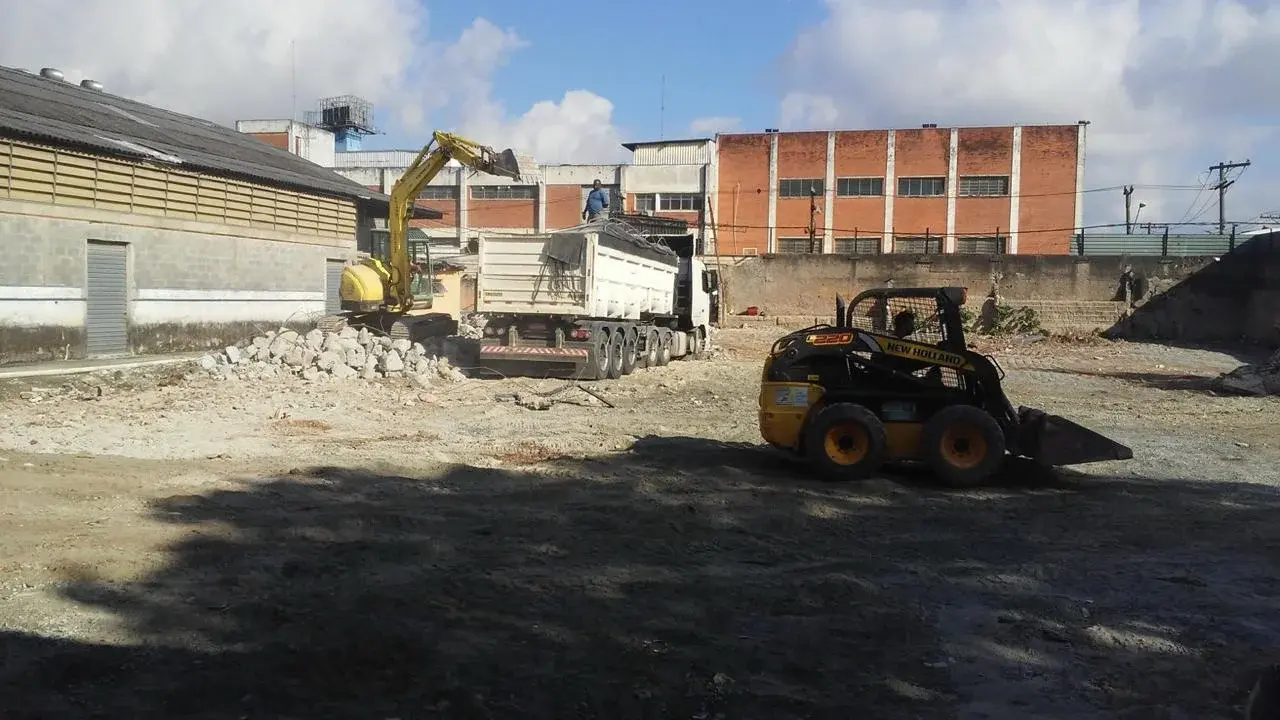 Obra de Pavimentação — Registro de Campo